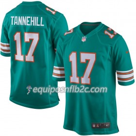 Camiseta Hombre NFL Miami Dolphins Ryan Tannehill 17 Nike Aqua